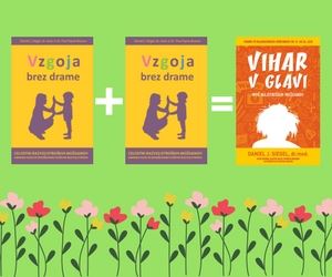 Paket 2+1: Dve knjigi Vzgoja brez drame in knjiga Vihar v glavi Paket 2+1: Dve knjigi Vzgoja brez drame in knjiga Vihar v glavi