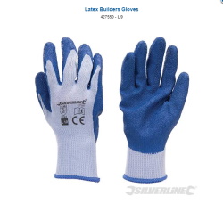 zaščitne rokavice  lateks  za gradbince, gozdarje in druge težke pogoje dela