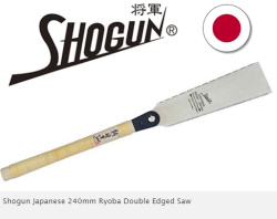 Shogun japonska 240mm dvostranska žaga Ryoba